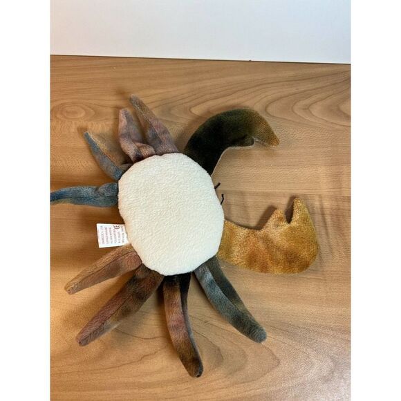 TY Beanie Baby Claude The Crab Retired September 3, 1996 [No Tag] - Picture 6 of 8